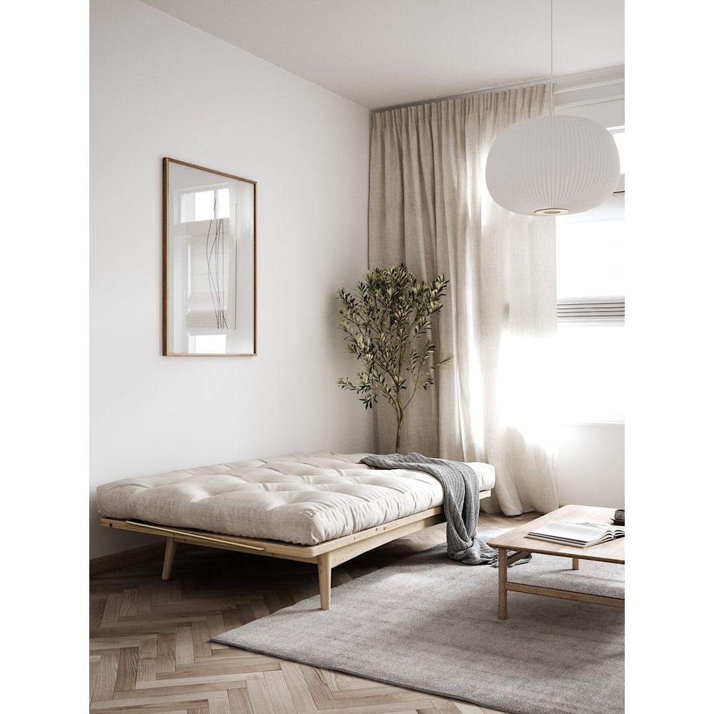 Karup Design FOLK CLAIR LAQUE W. 5-COUCHE MIXTE MATELAS LIN