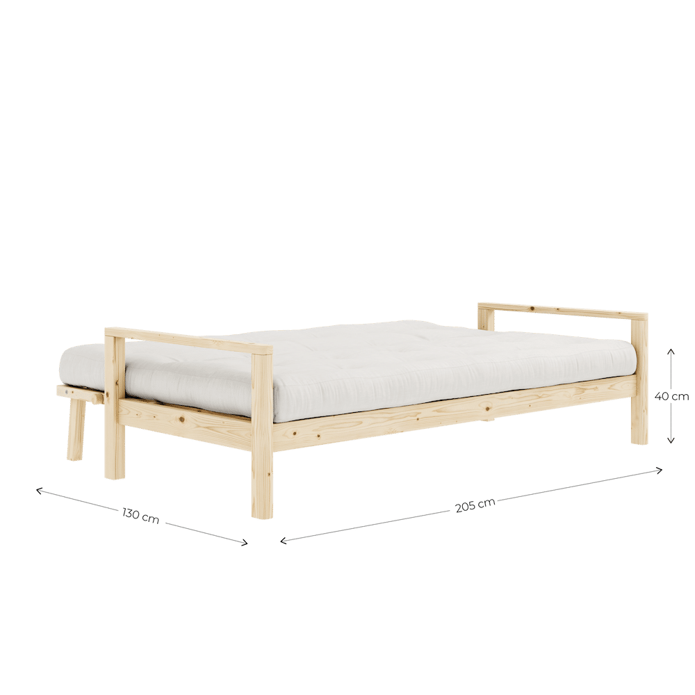 BOUTON CAROBE BRUN W. 5-COUCHE MIXTE MATELAS MIEL