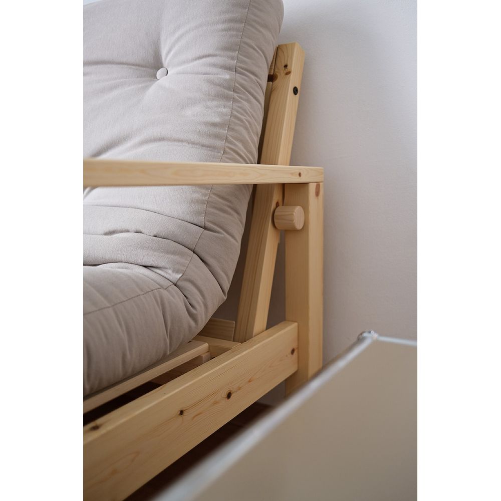 BOUTON CAROBE BRUN W. 5-COUCHE MIXTE MATELAS MIEL