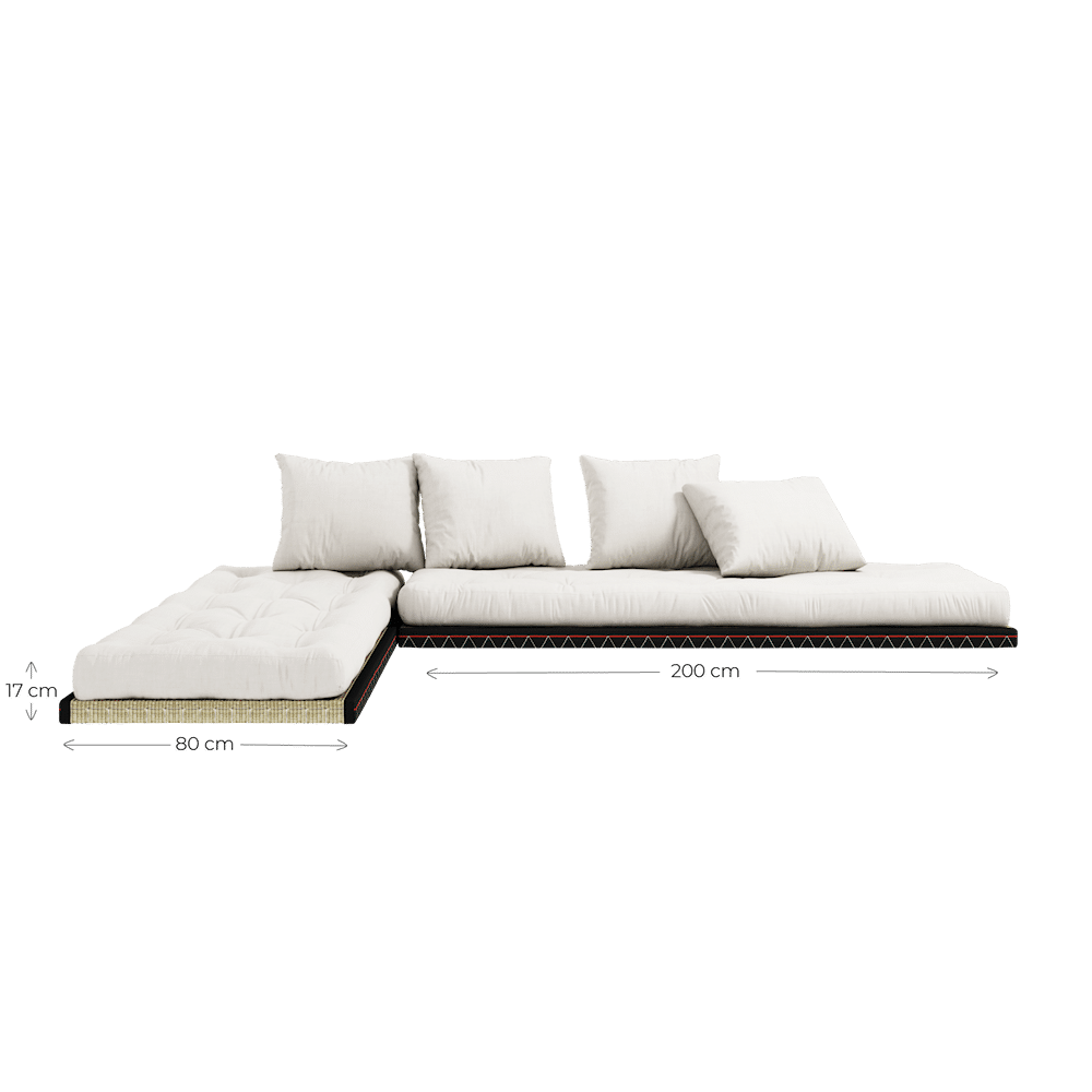 Karup Design CHICO VERT OLIVE W. 2 MOIS 80X200 W. 2 CHICO ENSEMBLE DE MATELAS VERT OLIVE