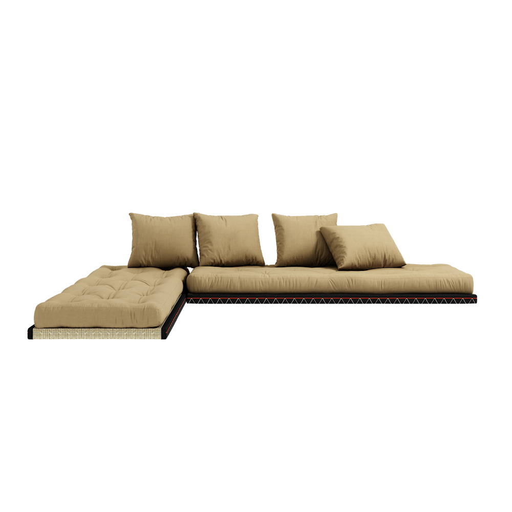 Karup Design CHICO TRIGO BEIGE W. 2 MESES 80X200 W. SET COLCHÓN 2 CHICO TRIGO BEIGE