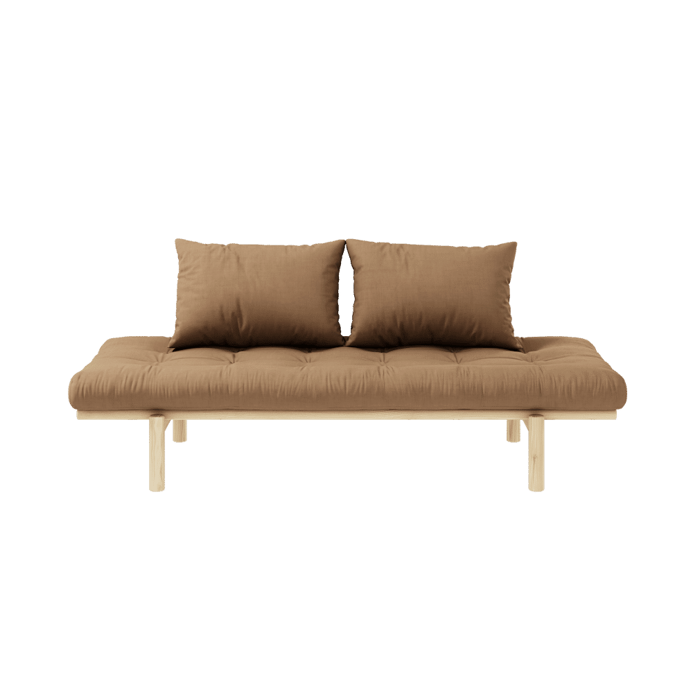 DAYBED CLARO LACADO W. COLCHÓN 4 CAPAS MEZCLA MOCCAA