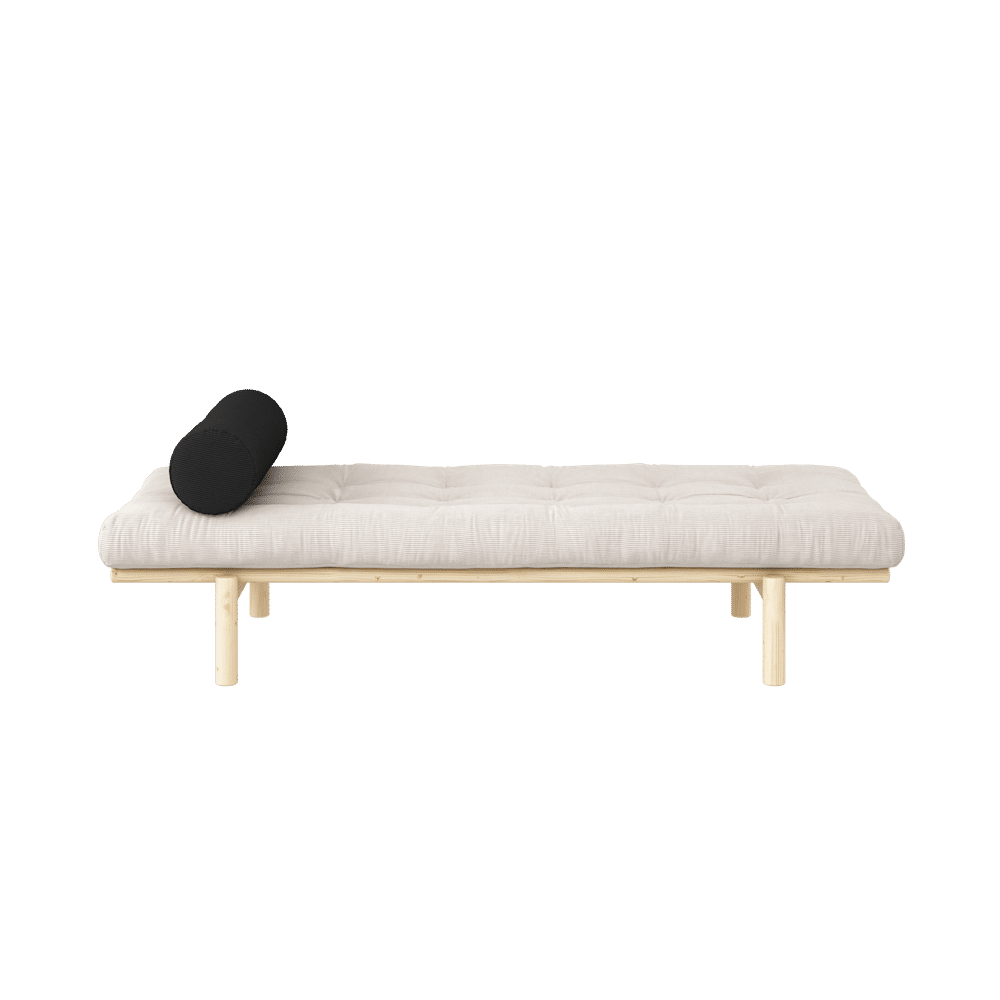 Karup Design SIGUIENTE DAYBED CLARO LACADO W. COLCHÓN DE 4 CAPAS MIXTO MARFIL