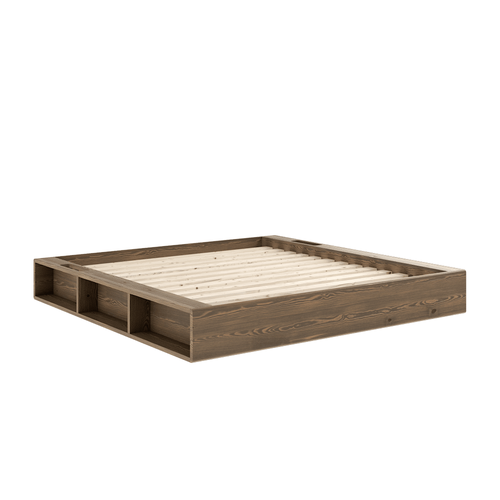 Karup Design ZIGGY BED CAROB BROWN LACQUERED 180 X 200