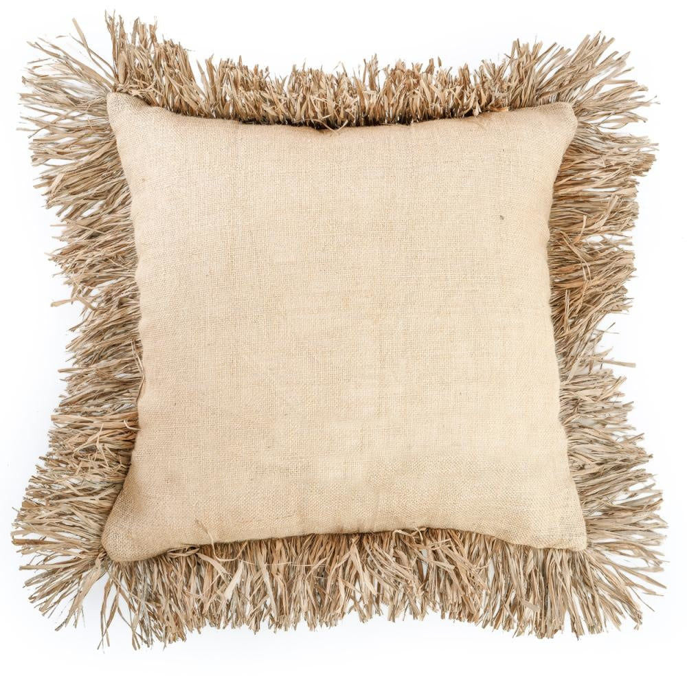 Bazar Bizar el Cover-Nature-60x60 de la almohada del yute Bonita