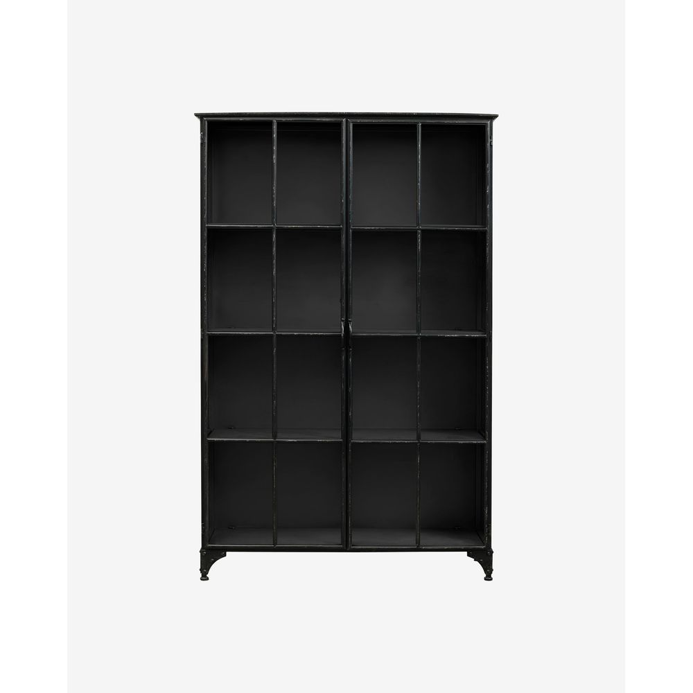 Armoire Nordal A/S DOWNTOWN, 2 portes, noir