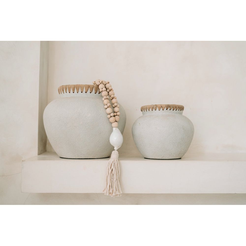 Bazar Bizar The Styly Vase - Concrete Natural - L