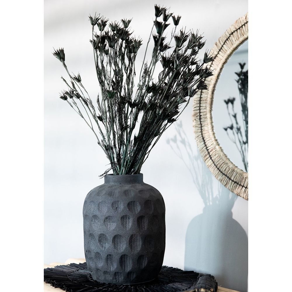 Bazar Bizarre Die Hip Vase-Schwarz-L