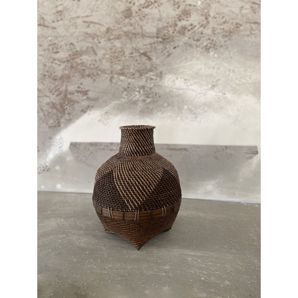 Bazar Bizarre Le Vase Colonial-Brun Naturel