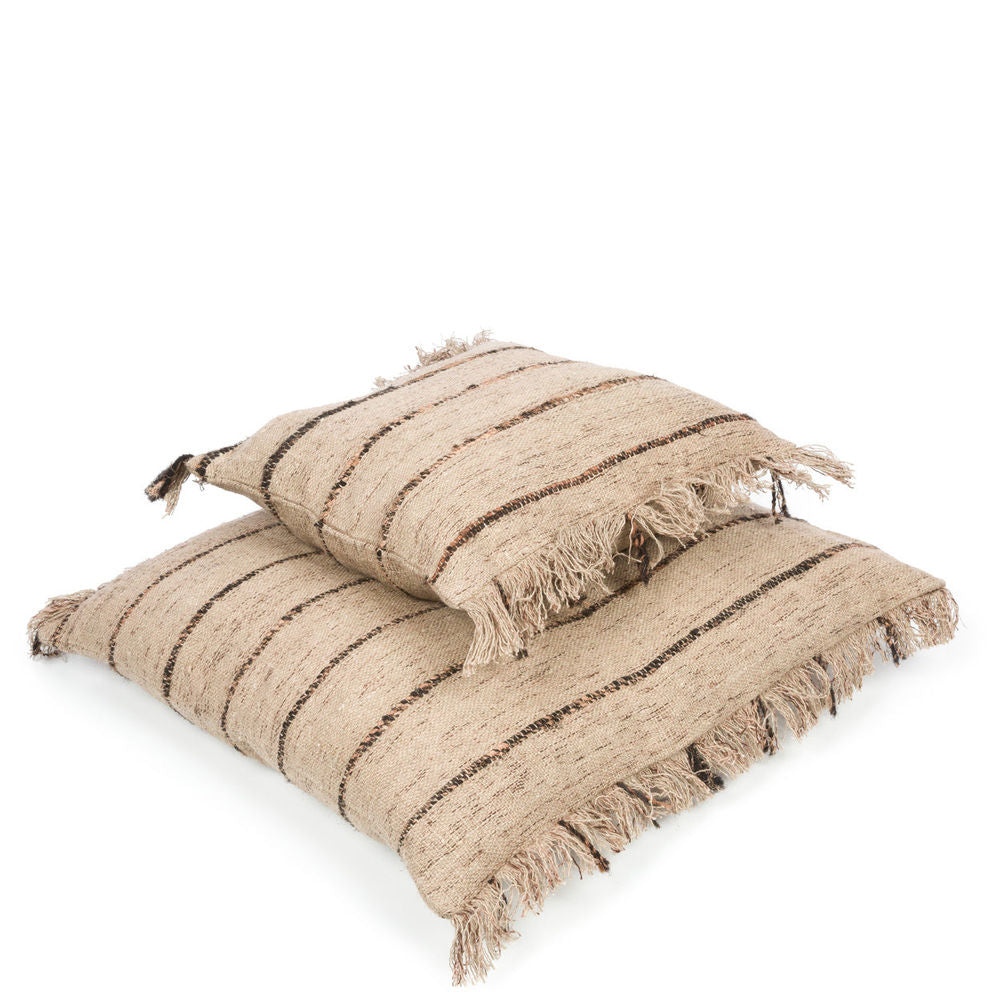 Bazar Bizar De Oh My Gee Kussenhoes - Beige Zwart - 60x60