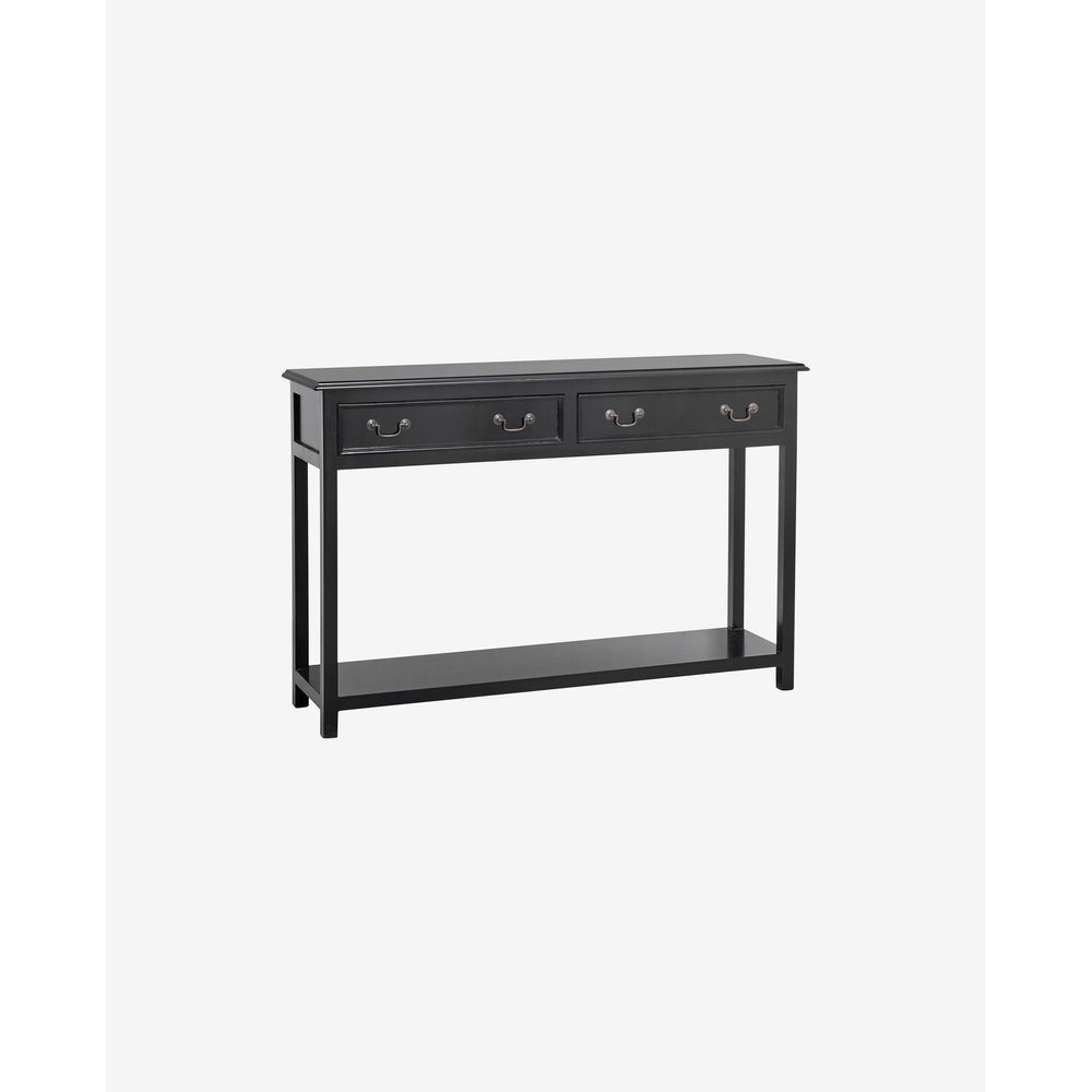 Console Nordal A/S MOSS avec 2 tiroirs-noir