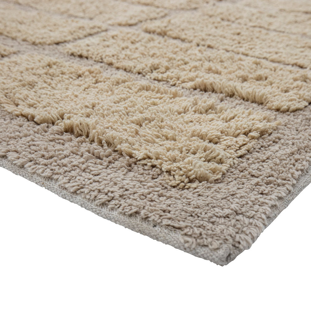 Bloomingstad Chaque tapis, nature, coton