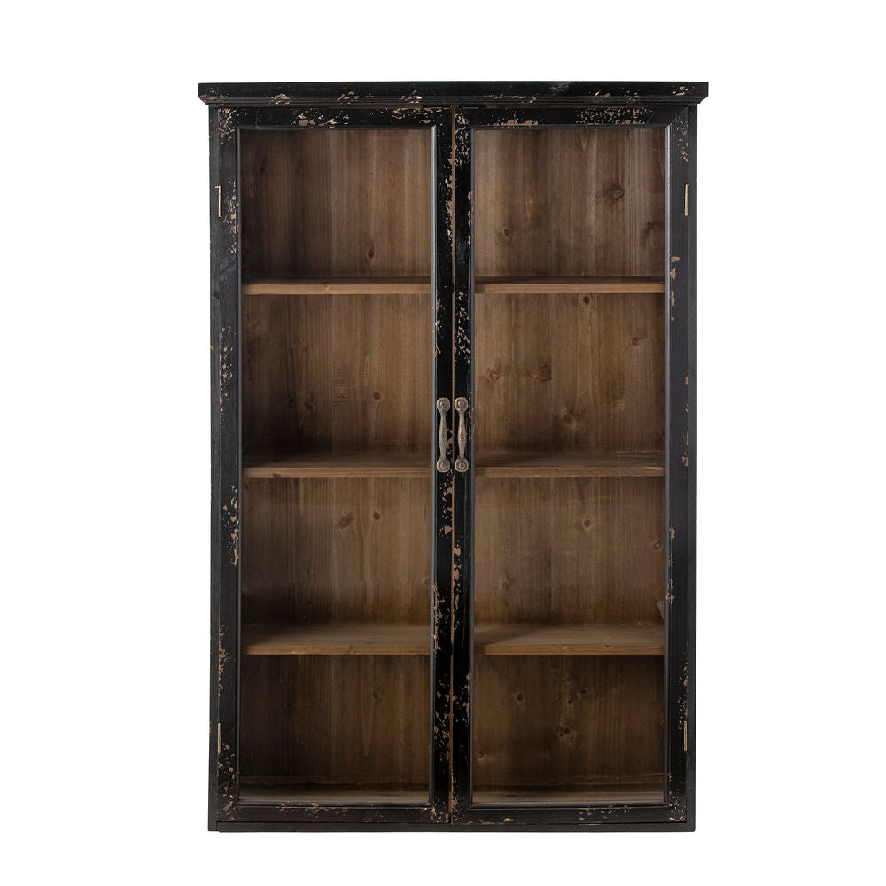 Creative Collection Armoire Hazem, noir, bois de tilleul