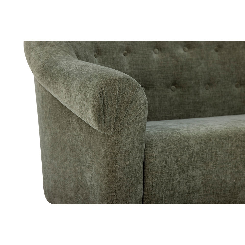 Creative Collection Spencer Sofa, Groen, Polyester