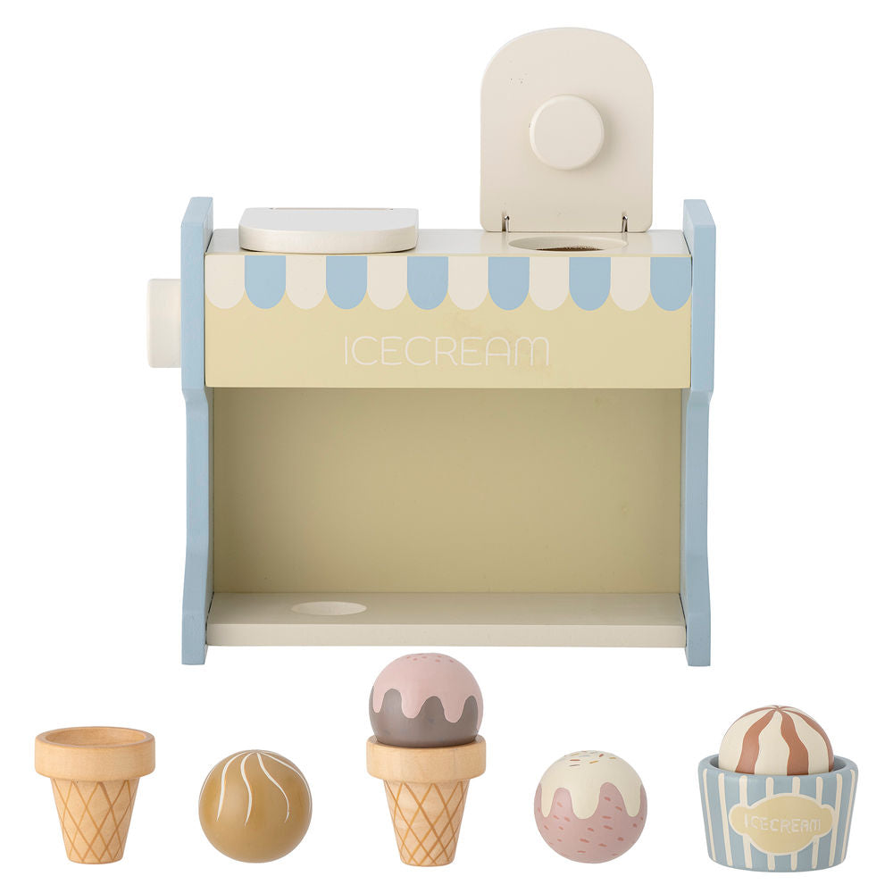 Bloomingville MINI Vallie Toys Soporte de hielo, azul, FSC®100%, Lotus