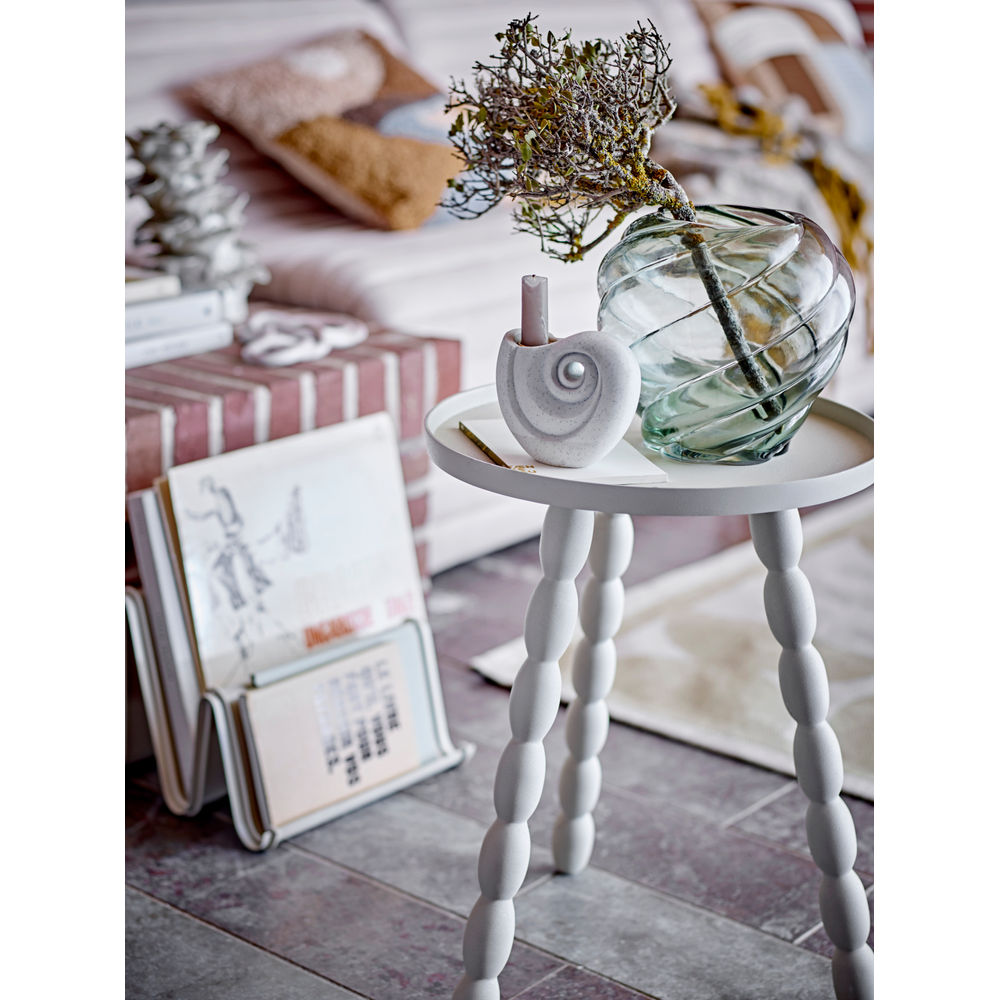 Bloomingville Table d'appoint Soffy, Nature, Aluminium