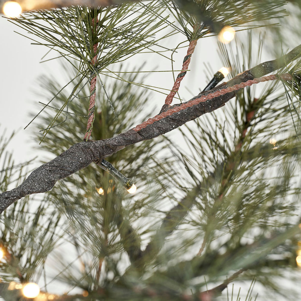 Hausarzt Weihnachts baum mit LED-Leuchten, Peuce, Natur