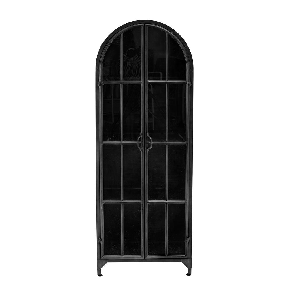 Bloomingville Armoire Papole, Noir, Métal