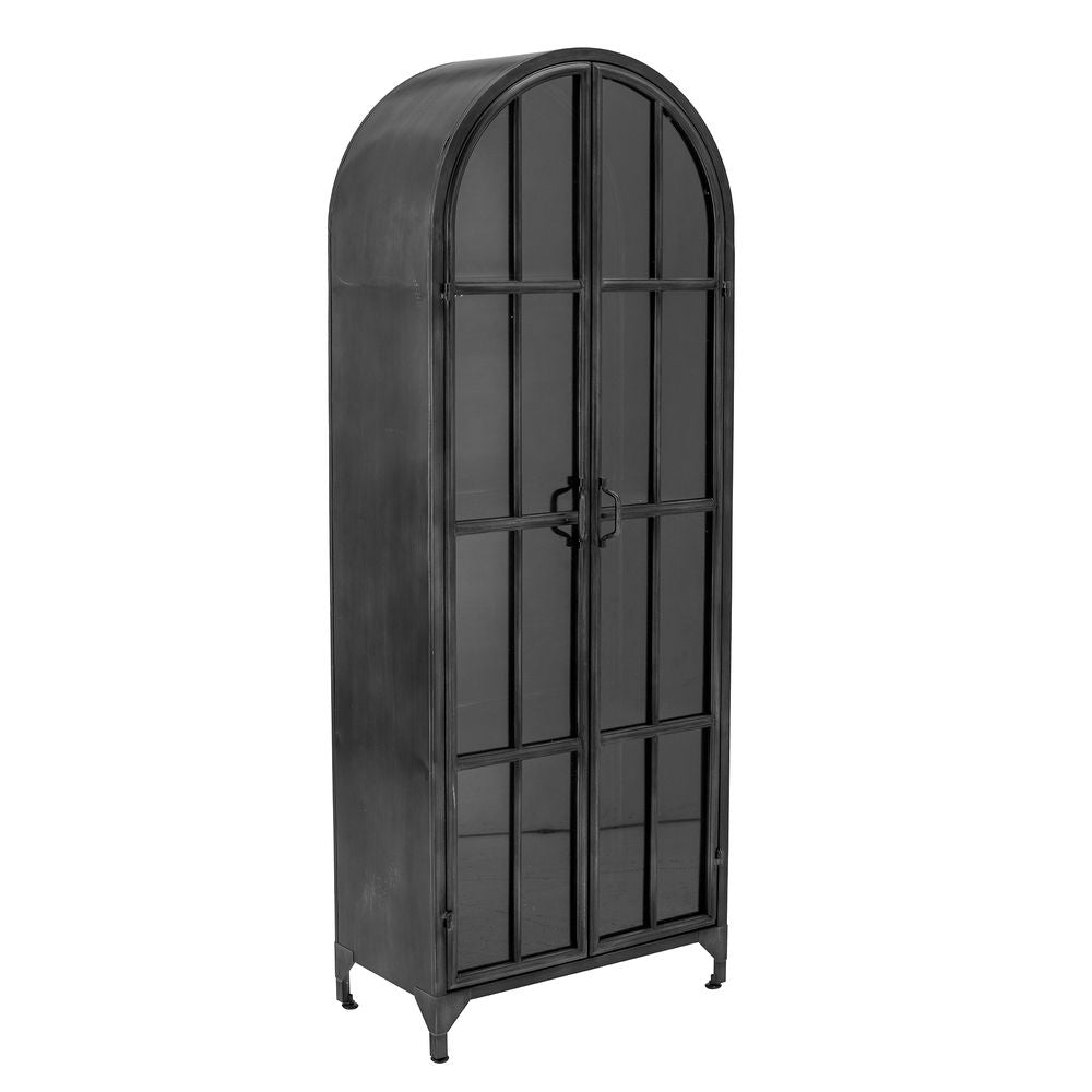 Bloomingville Armoire Papole, Noir, Métal