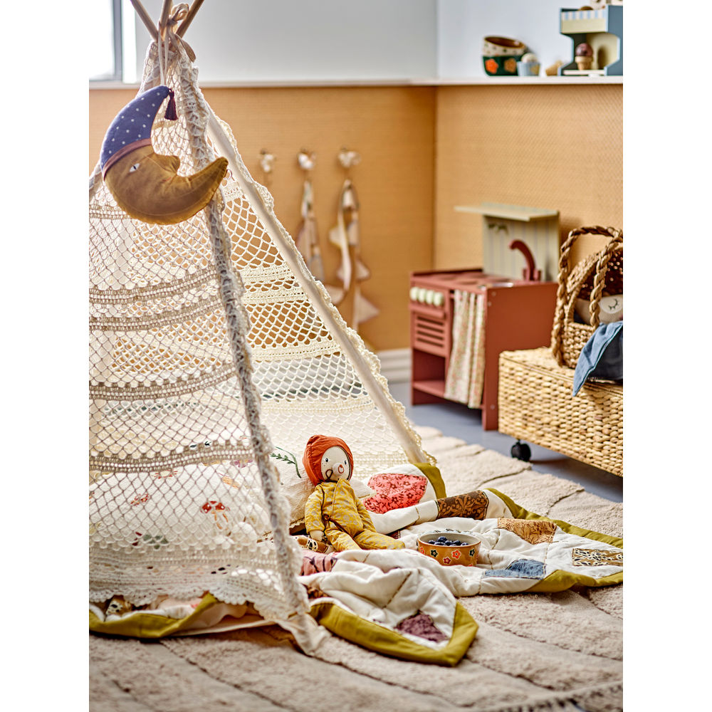 Bloomingville MINI Herle Kinder Tipi, Nature, Coton