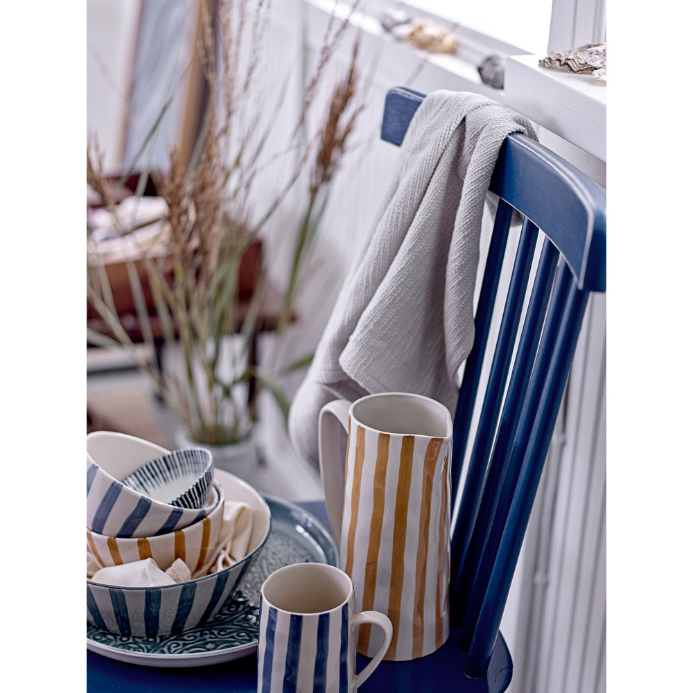 Creative Collection Impruneta Serviette de cuisine, bleu, coton OEKO-TEX®