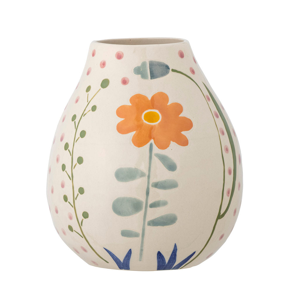 Blooming ville Taza Vase, Natur, Steinzeug