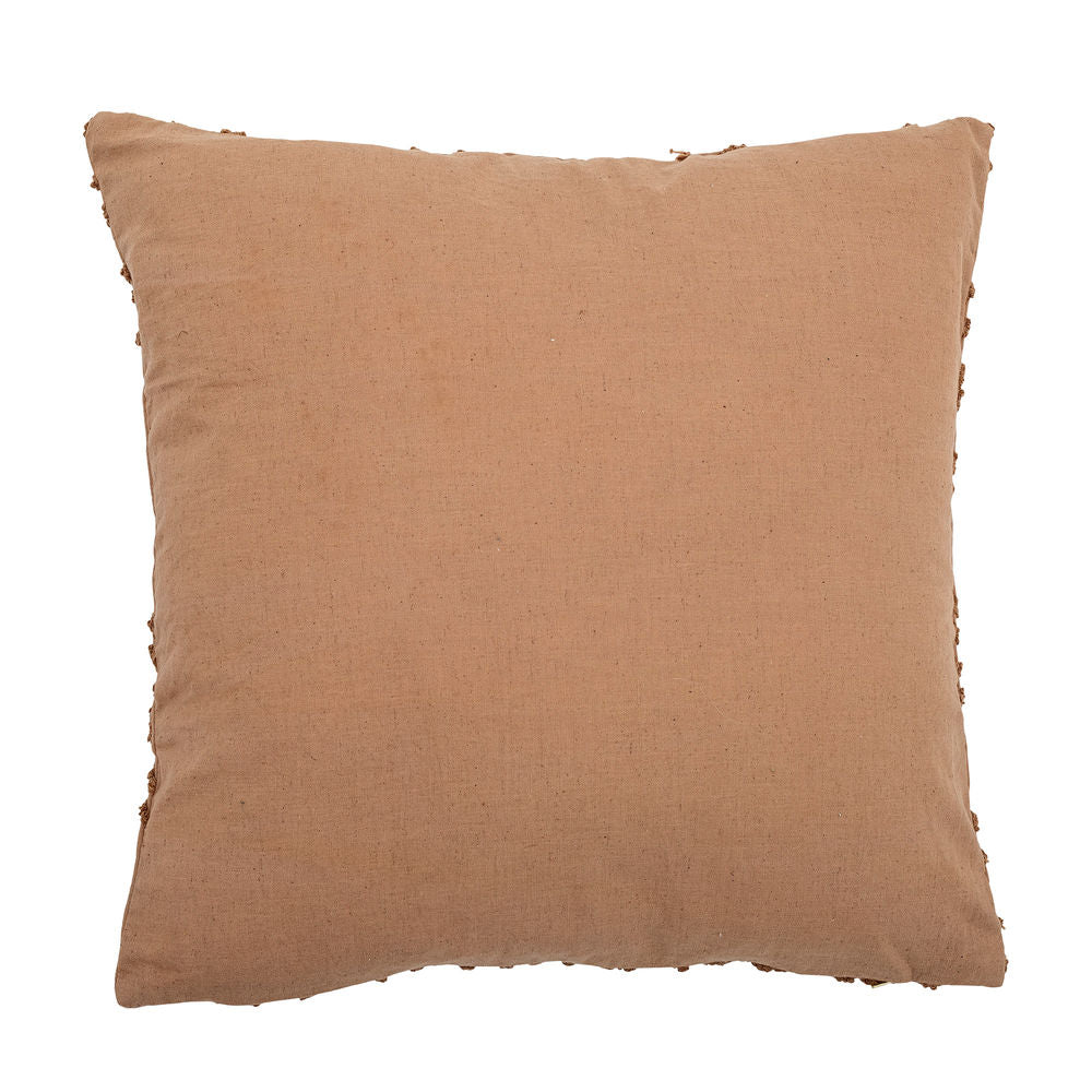 Bloomingville Watton Coussin, Marron, Coton