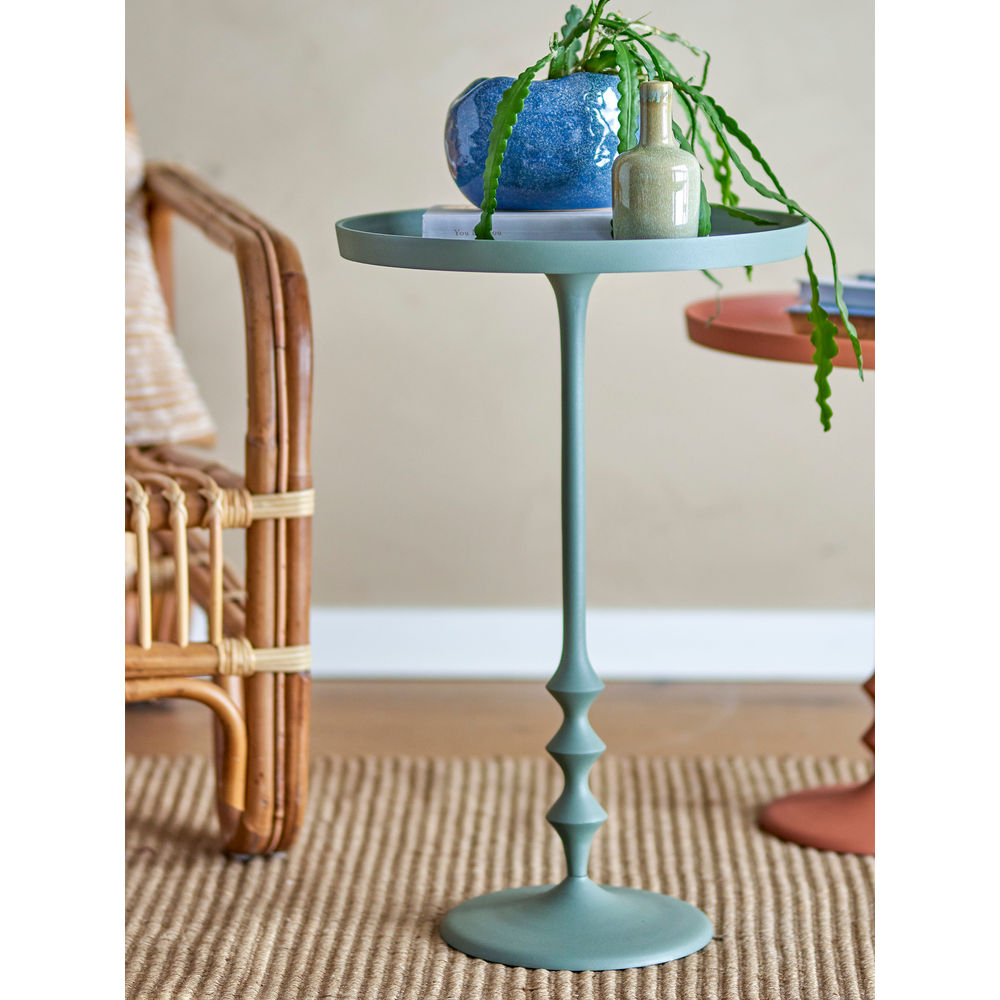 Bloomingville Anjou Table d'appoint, Vert, Aluminium