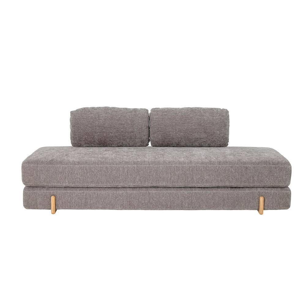 Bloomingville Groove Day Bed, gris, poliéster