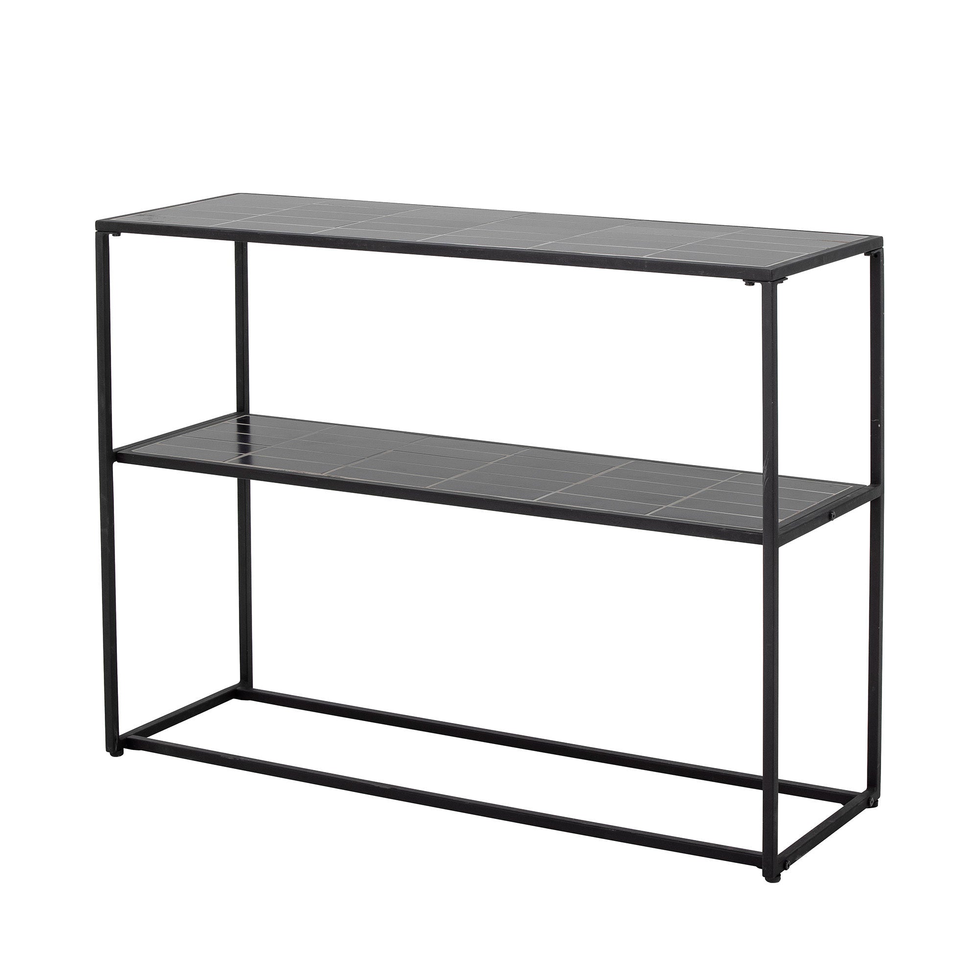 Bloomingville June Console Tafel, Zwart, Steen