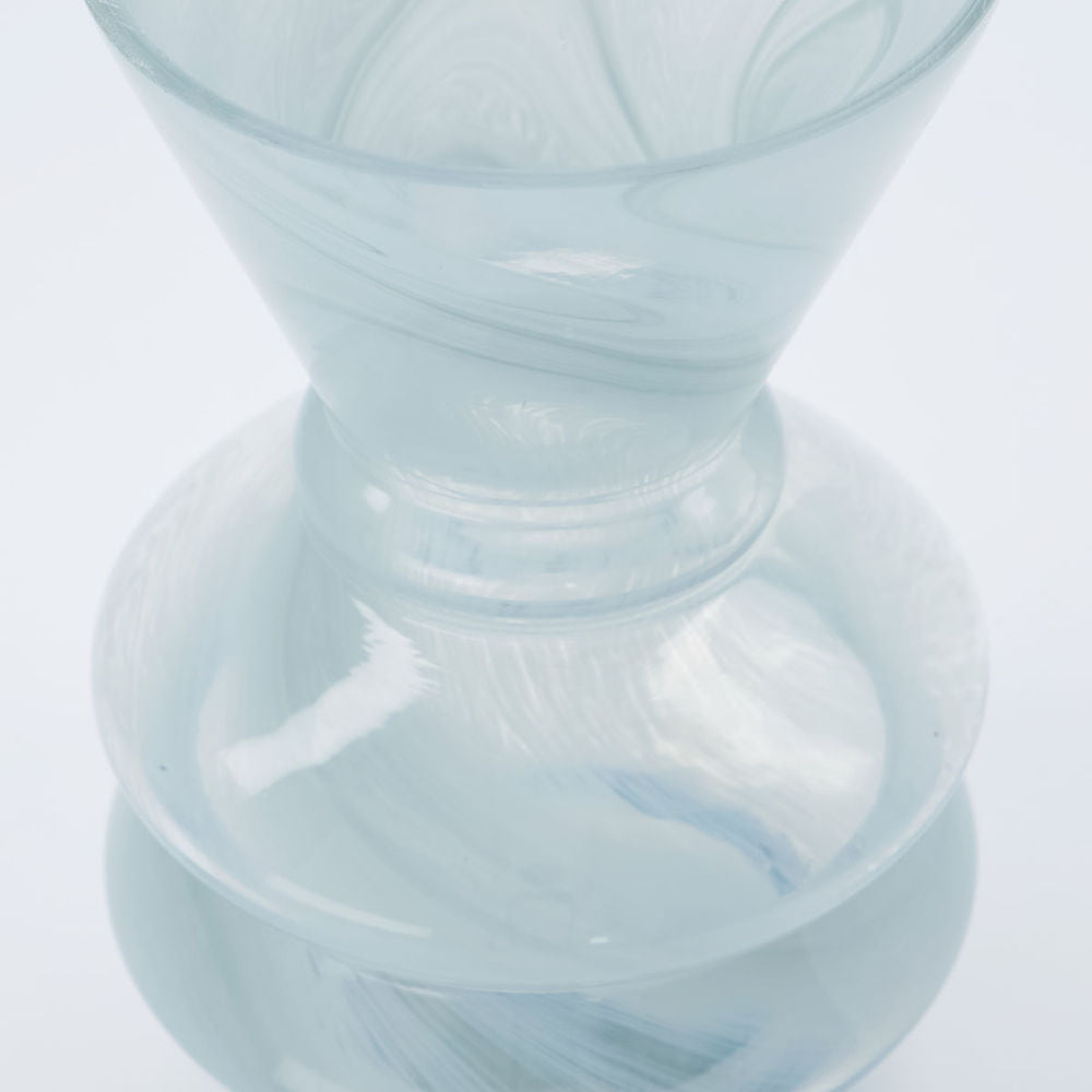 House Doctor Vase, Fell, Blau