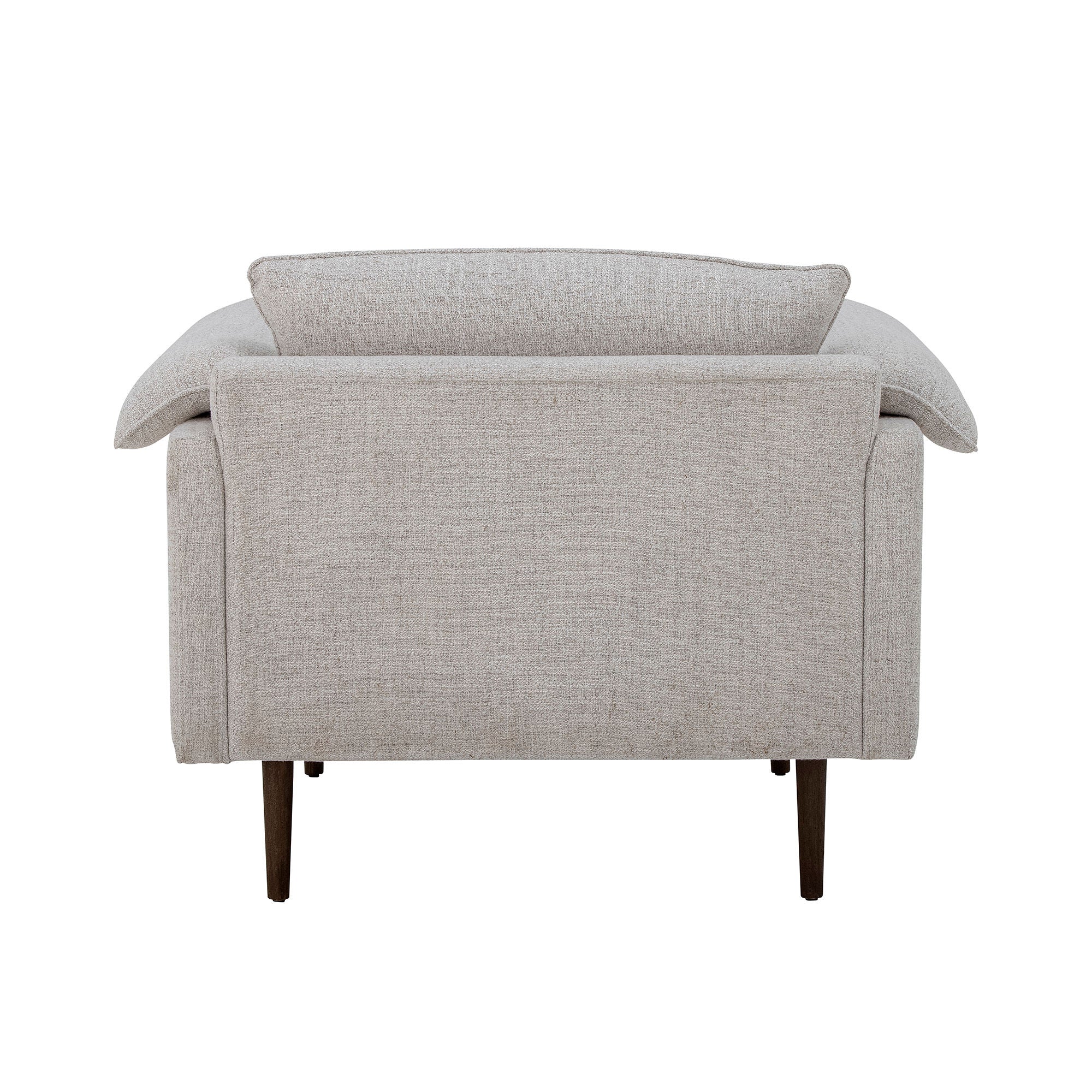 Bloomingville Fauteuil Chesham, Blanc, Polyester