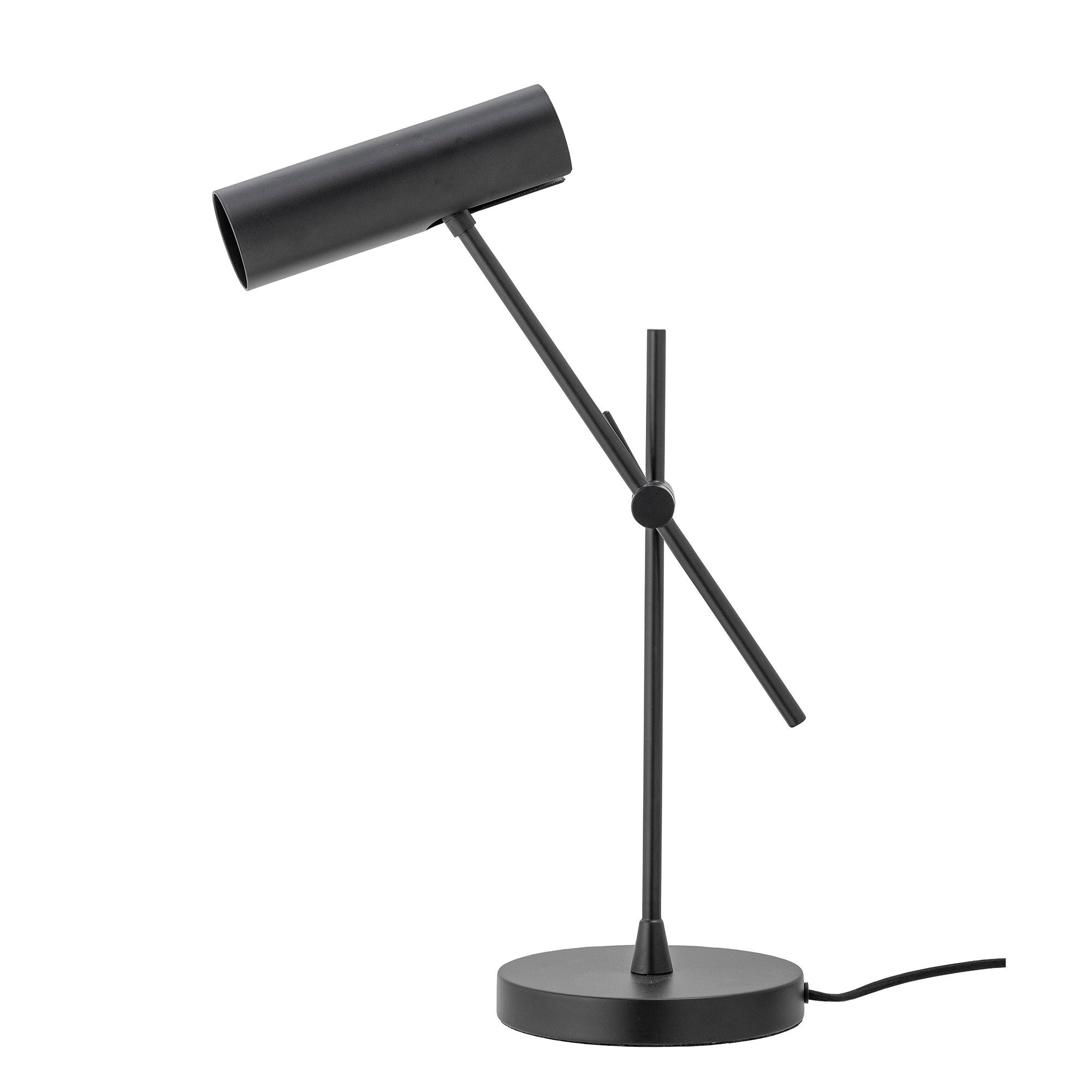 Bloomingville Lampe de table Diesel, Noir, Métal