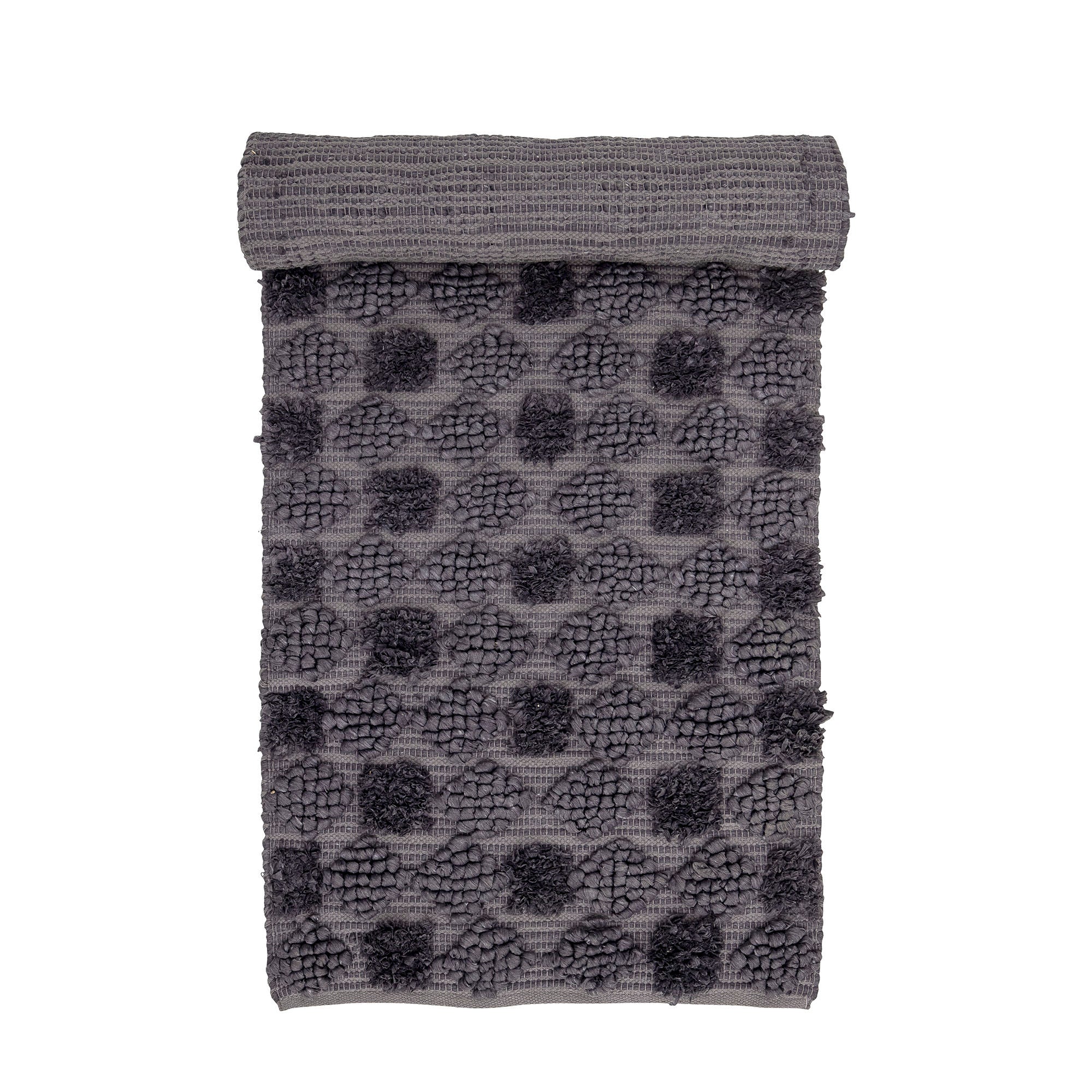 Creative Collection Tapis Madicken, Gris, Coton