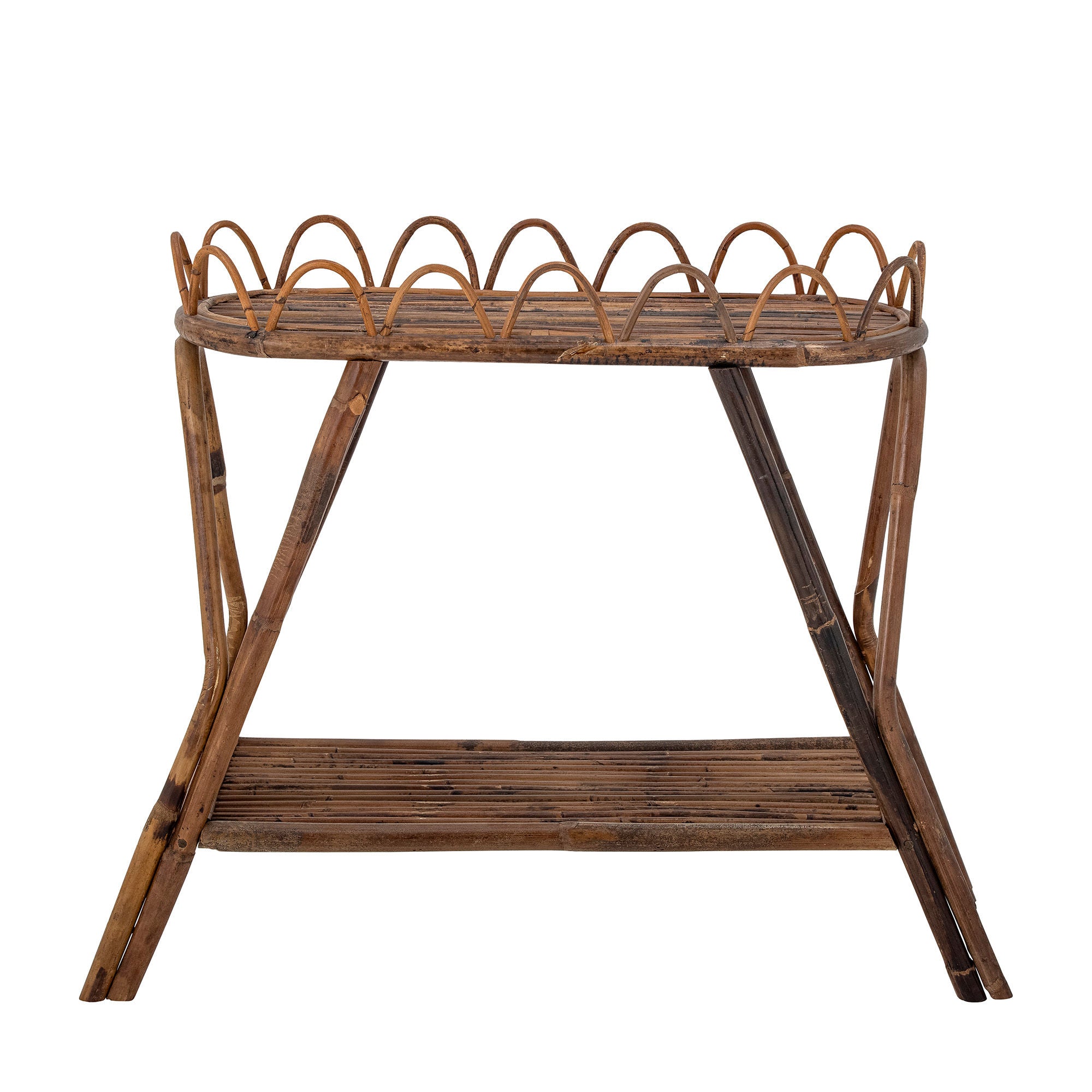 Kreative Sammlung Sanibel Side table, Braun, Rattan