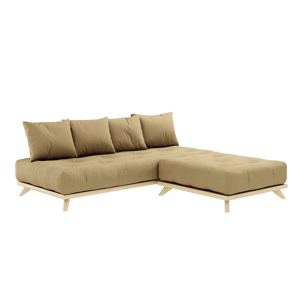 Karup Design OHNE TAYBED KLARE LACQUERED W. OHNE DAYBED MATRATZE SETZT WEIZEN BEIGE