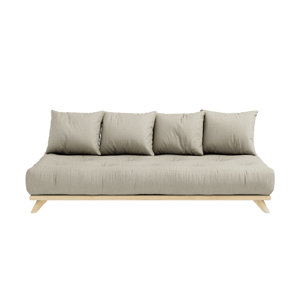 Karup Design SIN DAYBED CLARO LACADO W. SIN DAYBED COLCHÓN SET LINO