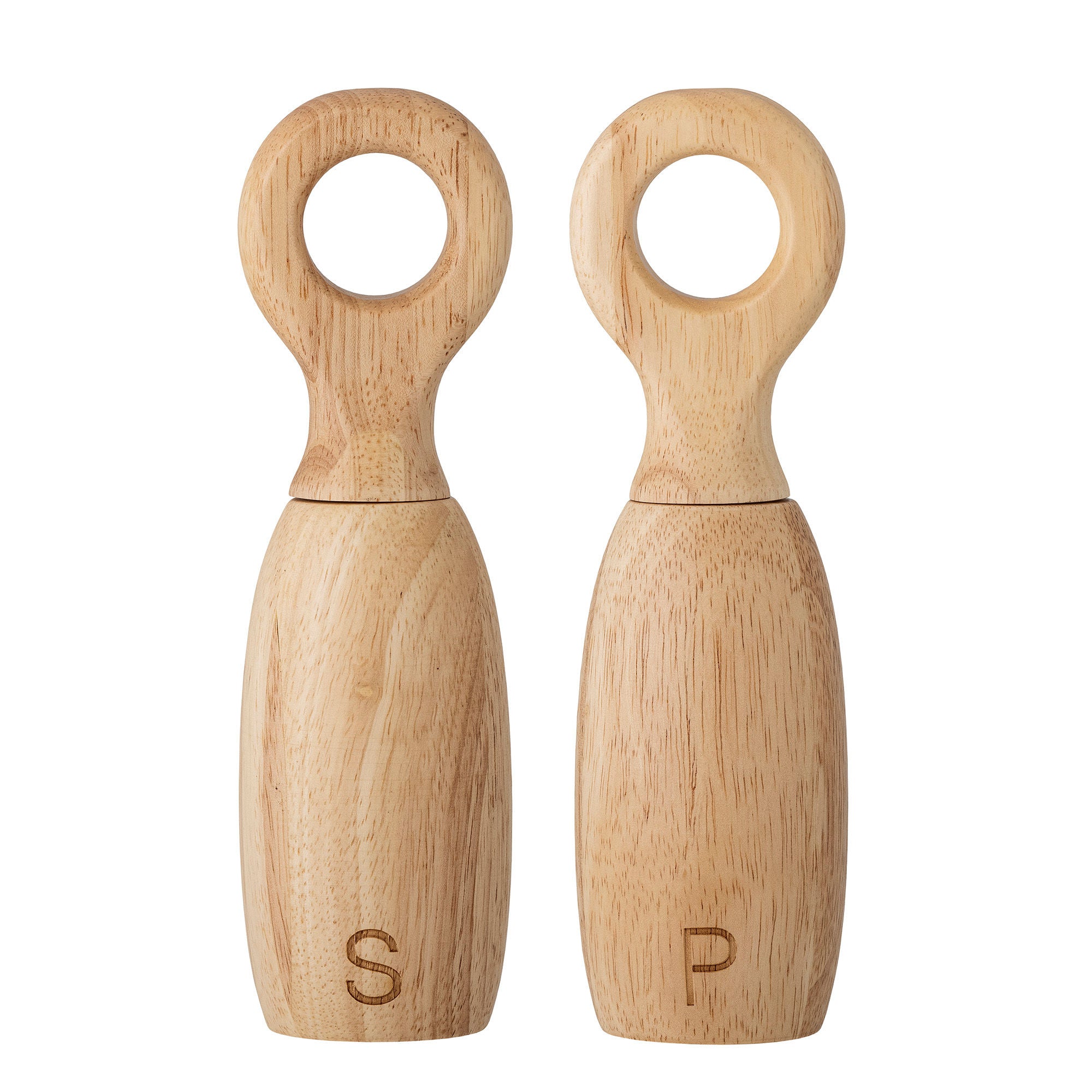 Bloomingville Martim Salt &amp; Pepper Mill, Naturaleza, Madera de caucho