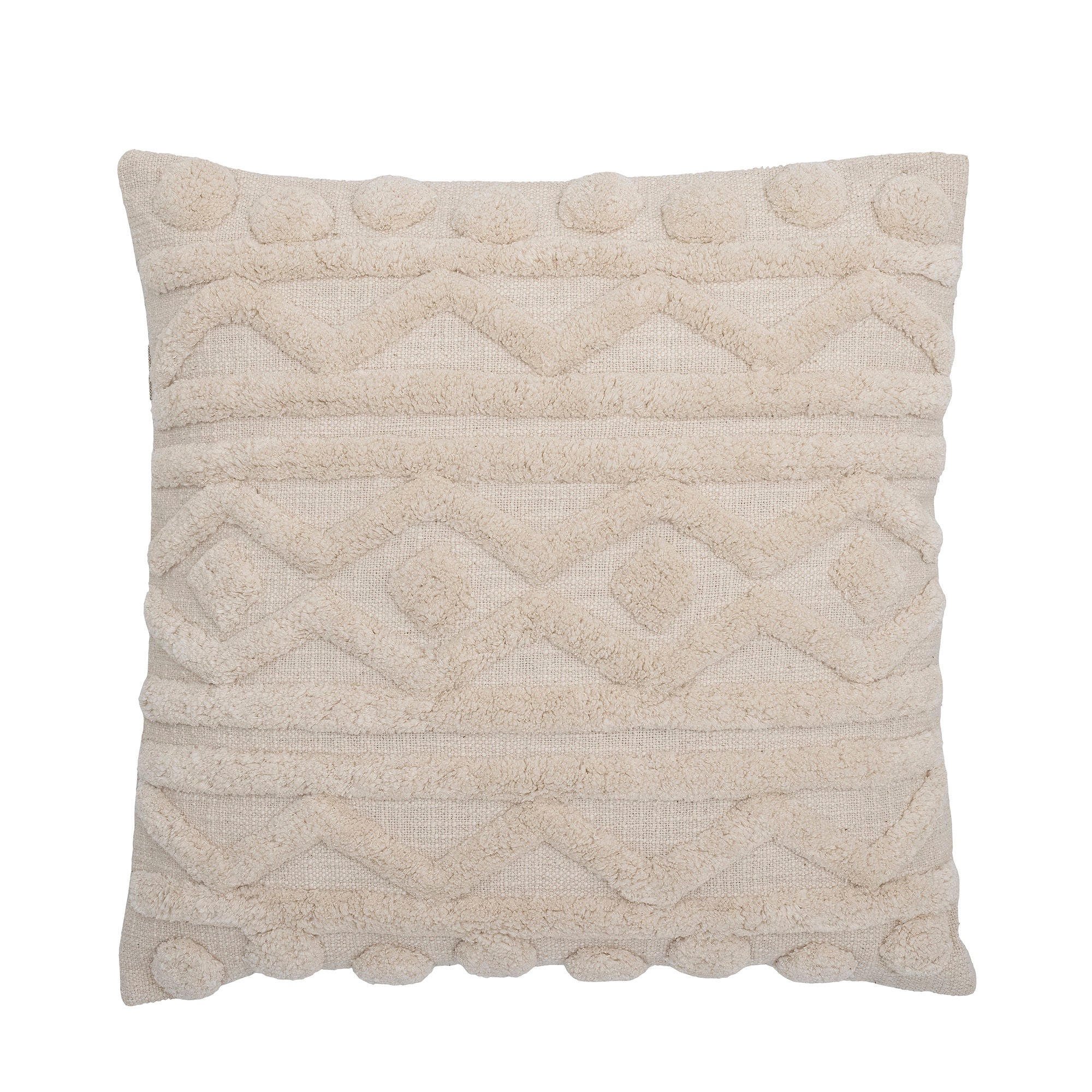 Bloomingville Coussin Novara, Naturel, Coton