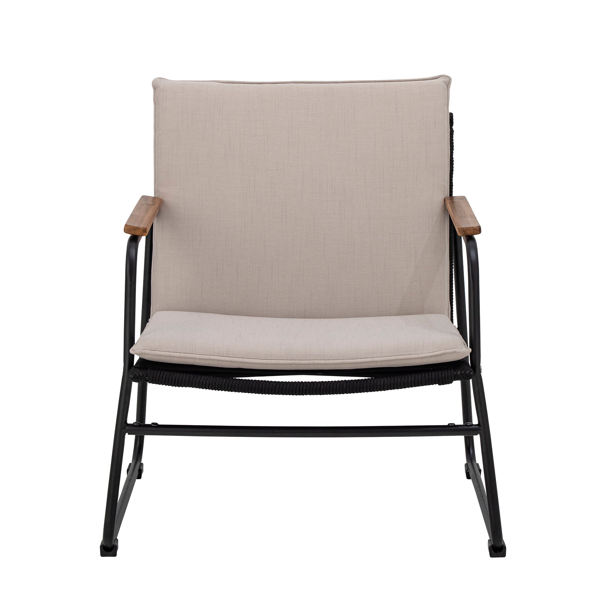 Bloomingville Hampton Chair, Noir, Métal