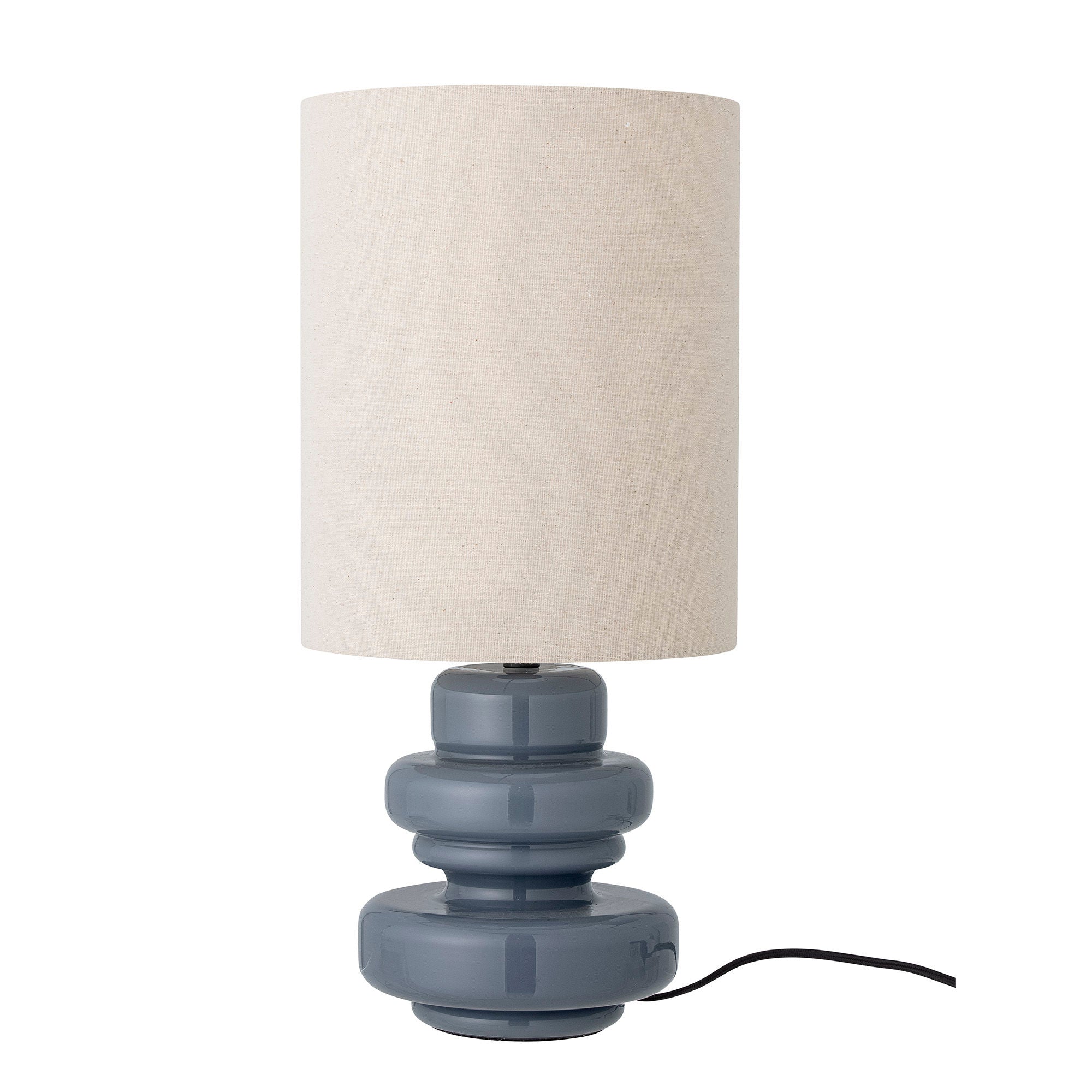 Blooming ville Fabiola Tisch lampe, Blau, Glas