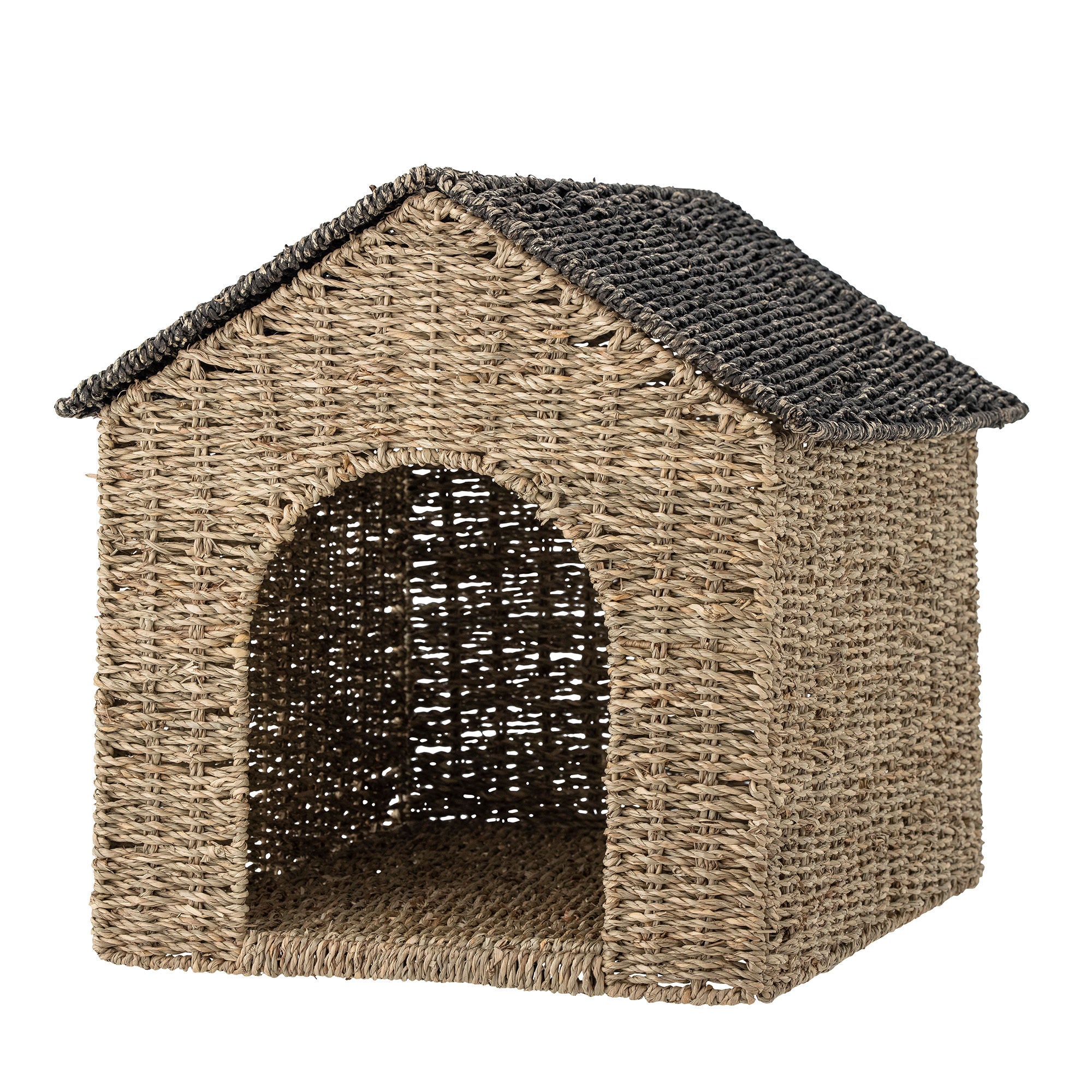 Bloomingville MINI Fredie Mand met Deksel, Natuur, Zeegras