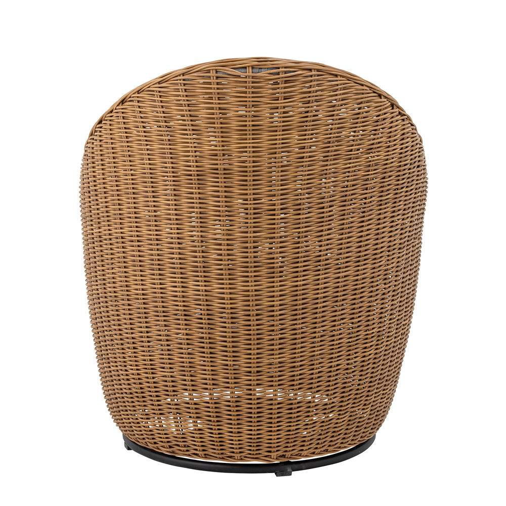 Bloomingville Fauteuil Roccas, Marron, Polyrattan